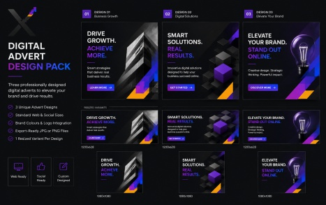 Digital Advert Design Pack