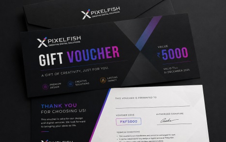 Gift Voucher or Certificate Design