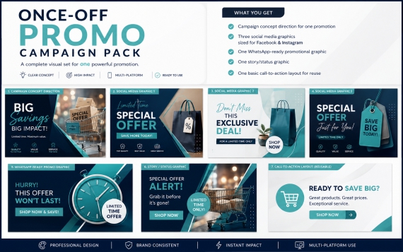 Once-Off Promo Campaign Pack