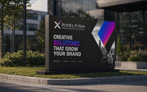 Outdoor Signage Board Design